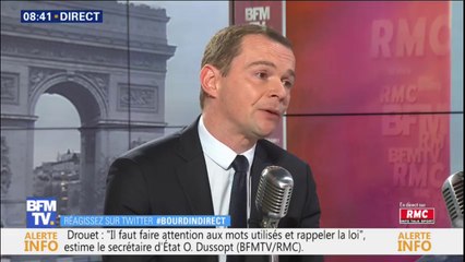 Olivier Dussopt invite à être "extrêmement prudent" à propos du référendum d'initiative citoyenne