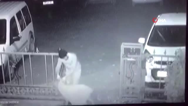 Fedakar İşçi Üşüyen Köpeğe Montunu Verdi