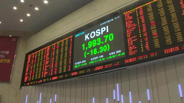 새해 이틀 만에 2,000선 붕괴...2년 1개월 만에 최저 / YTN