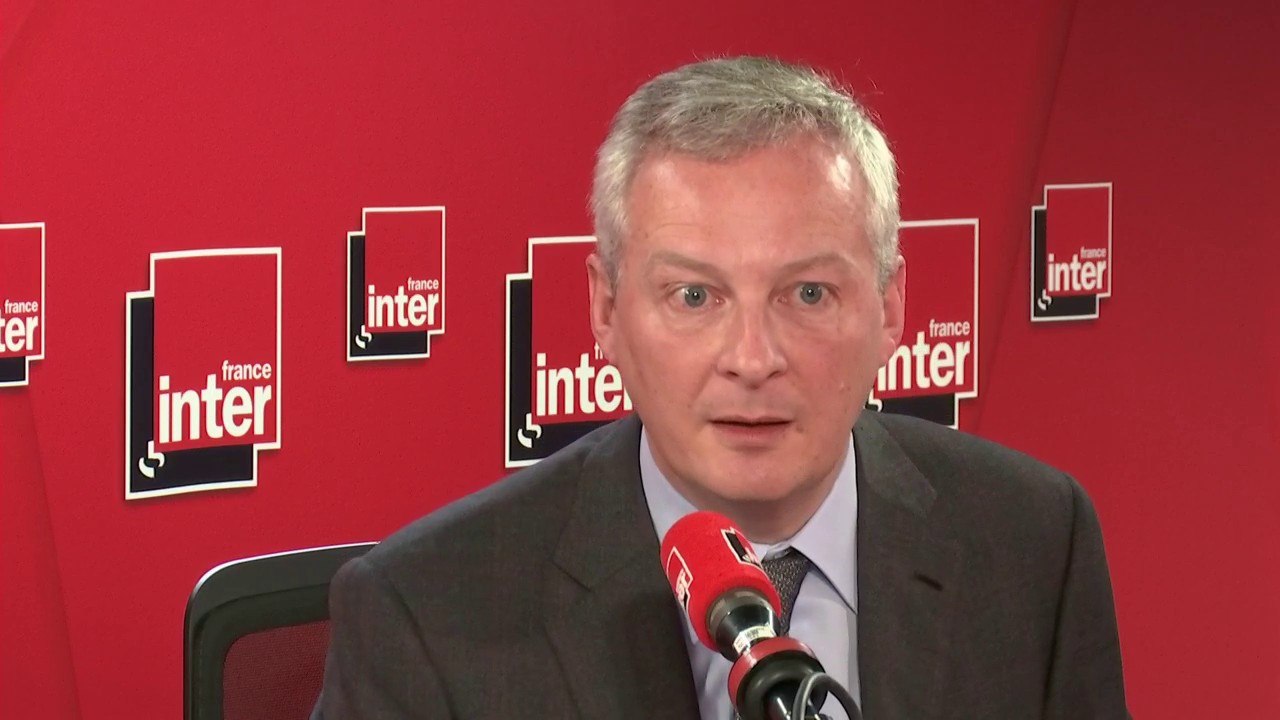 Bruno Le Maire sur la taxation des GAFA : "Nous mettrons en place une taxation nationale, applicable au 1er janvier de cette année (...) Pour autant je ne baisse pas les bras sur une solution européenne"