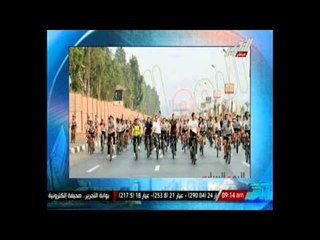 جيهان منصور: كيف حال أوباما بعد مشاركة #الرئيس السيسي بماراثون مع شباب مصر