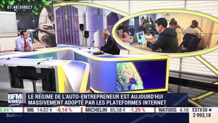"L'auto-entrepreneur répond à un environnement du monde du service", François Hurel - 03/01