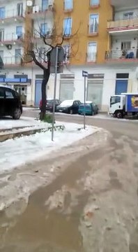 Neve a Ruvo di Puglia e disagi per il trasporto pubblico - 3 gennaio 2019