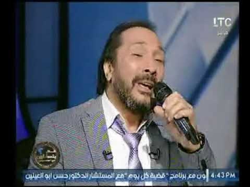 الفنان على الحجار يبدع فى الاستديو بـ أغنية " علي قد ما حبينا "