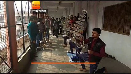 आरती की तैयारी अंतिम चरण में, डीएम पहुंचे कछला गंगा घाट