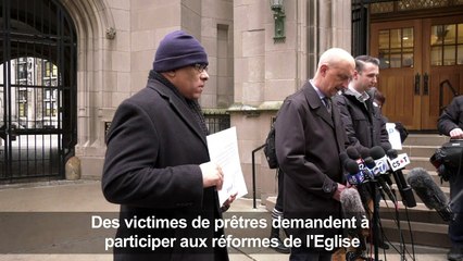 Des victimes de prêtres demandent à participer aux réformes
