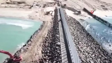 İsrai'in Deniz Duvarının İnşası Tamamlandı