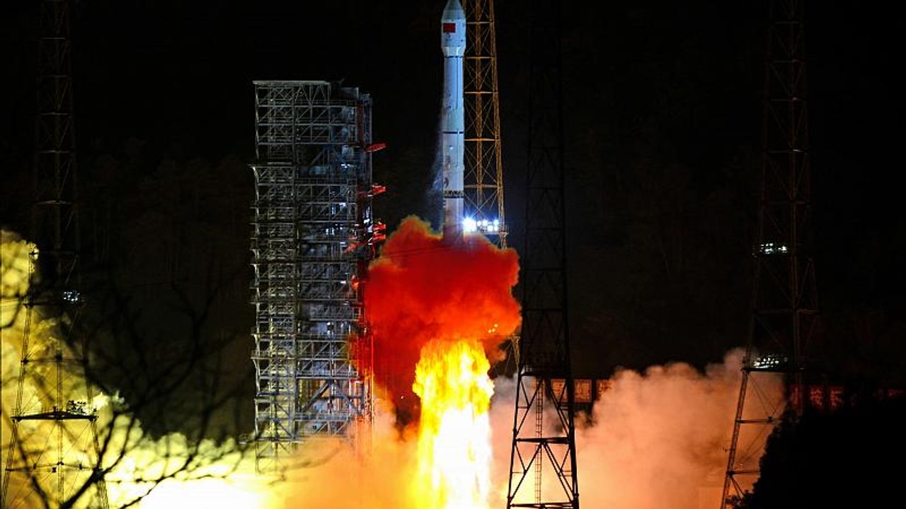 China landet mit "chang'e-4" auf mondrückseite