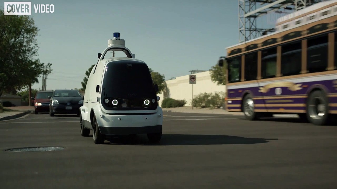 Erste unbemannte lebensmittellieferung