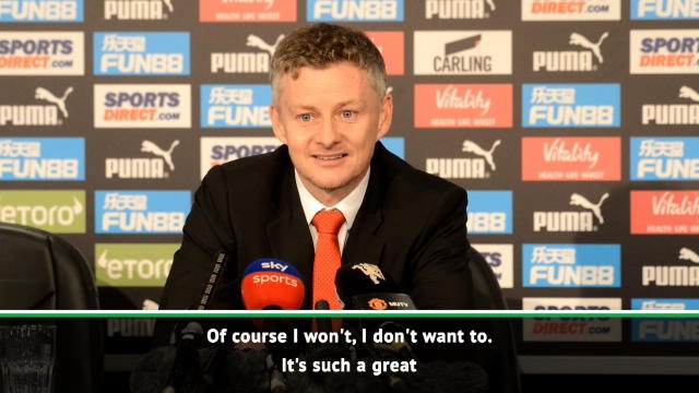 I don't want to leave Manchester - Solskjaer