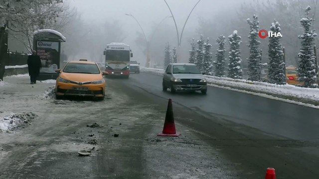 Ağrı’da Yoğun Sis Nedeniyle Görüş Mesafesi 20 Metreye Kadar Düştü