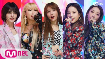 5色 팜므파탈! ′EXID′의 ′위아래 + 알러뷰′ 무대