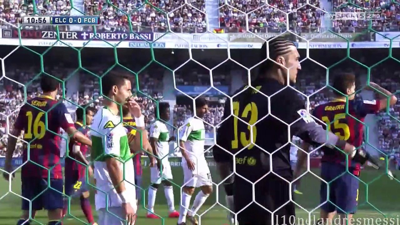 Elche vs FC Barcelona Highlights 11-05-2014 (HD)