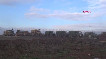 Şanlıurfa Suriye Sınırına Askeri Sevkiyat Sürüyor