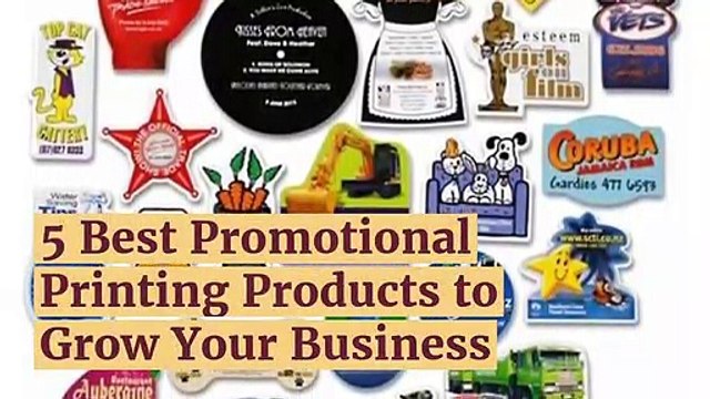 5 Best Promotional Printing Products to Grow Your Business
