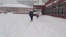Şemdinli'de Eğitime Kar Engeli