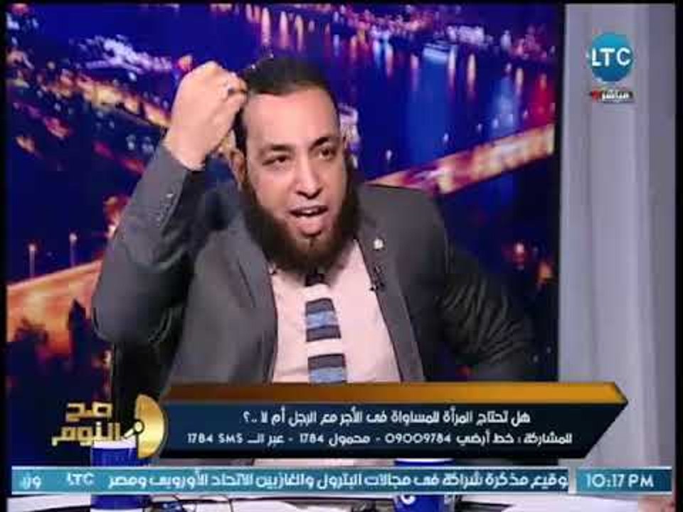 صح النوم - خناقة شوارع باستوديو صح النوم  والضيف يسب الضيفة عالهواء