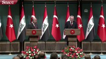 Erdoğan ve Salih’ten ortak basın toplantısı