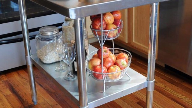 Stainless Steel Kitchen Table with Sink Ideas