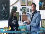زوجة عبد الرحمن الابنودي تعرض لأول مره هدية الرئيس الفلسطيني للشاعر الراحل