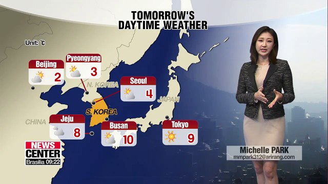 Milder weather expected tomorrow _ 010319