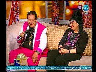 الفنان شعبان عبد الرحيم يغني اغنية "حب ايه" عالهواء بصوته وانفجار الاستوديو ضحك