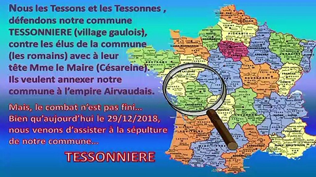Tessonnière commune  poignardée