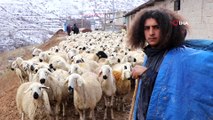 Üniversite mezunu genç 300 koyuna çobanlık yapıyor