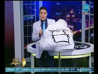 مقدمه تاريخيه للغيطي يقتحم الاستوديو بـ "شيكارة المعاقين" ويهديها لرئيس الحكومه :"انتم المعاقون"