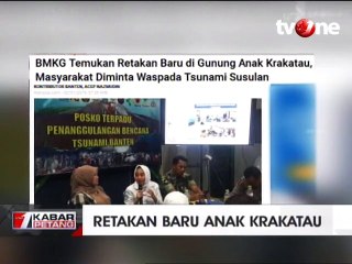 BMKG Benarkan Ada Retakan Baru di Gunung Anak Krakatau