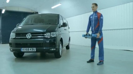 Volkswagen Commercial Vehicles has created a mobile workout for van drivers
