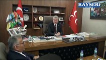 (3 Ocak 2019) BAŞKAN BÜYÜKKILIÇ, “ORTAK SEVDAMIZ TÜRKİYE VE KAYSERİ’’