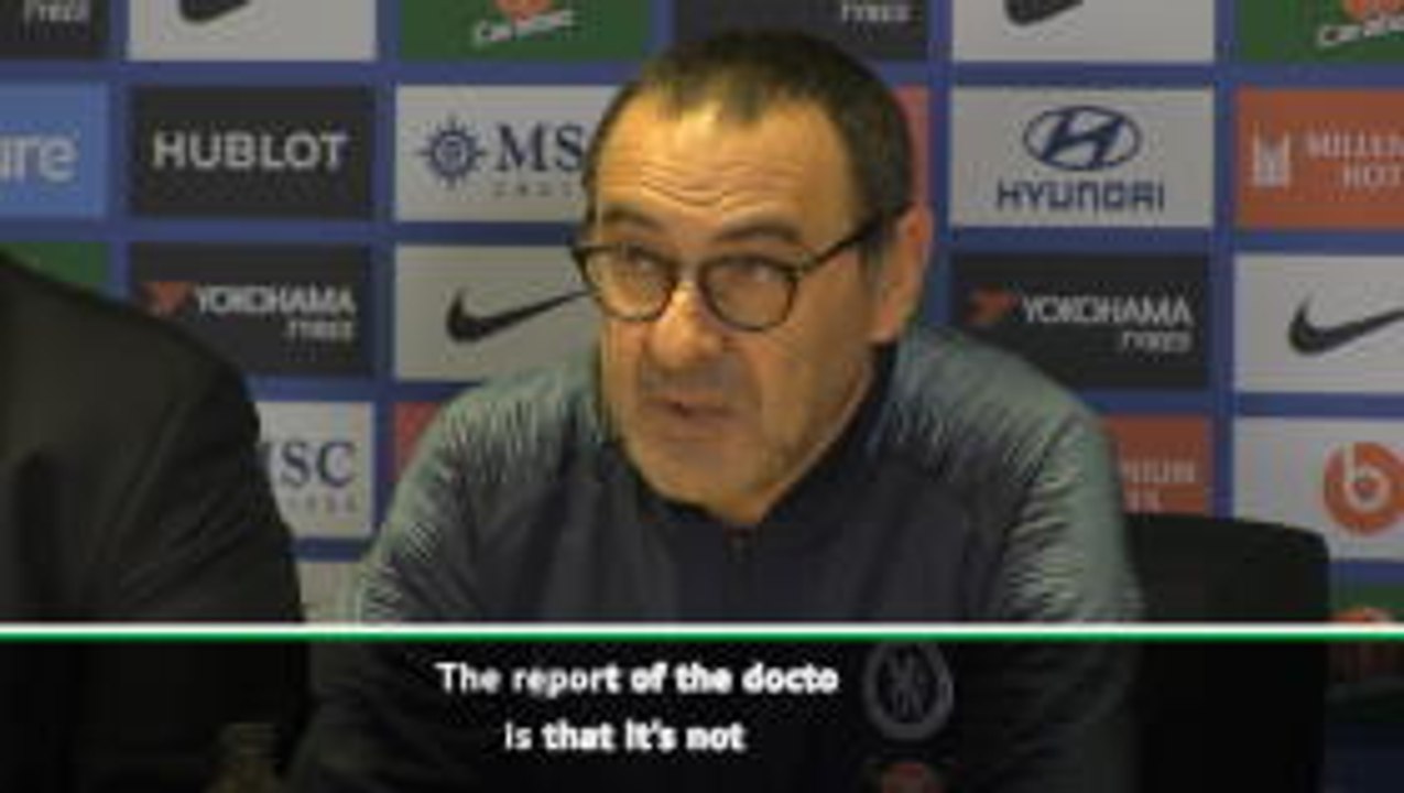 Pedro and Willian injuries not serious - Sarri