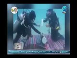 فتاه مصريه 14 سنه تخوض تجربه فريده من نوعها بالغطس 55 ساعه تحت الماء لدخول جينيس
