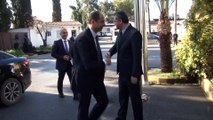 KKTC Cumhurbaşkanı Akıncı, hükümeti oluşturan siyasi parti genel başkanları ile görüştü - LEFKOŞA