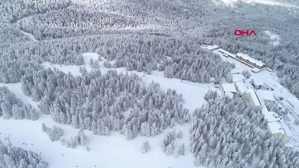 Bursa Beyaz Cennet Uludağ'a Drone ile Kuş Bakışı