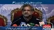 former pm shahid khaqan abbasi press conference in islamabad