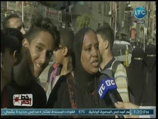 كاميرا خط أحمر ترافق حملات الداخلية لإعادة النظام بمنطقة العمرانية وأراء المواطنين