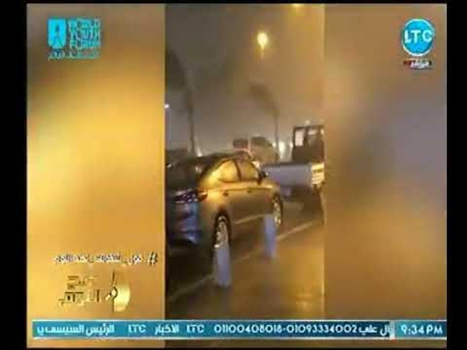 بالفيديو .. مشاهد صادمة من فيضانات وسيول أمطار...