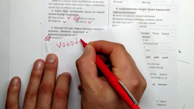 5. Sınıf DİN KÜLTÜRÜ ve AHLAK BİLGİSİ 1. Dönem 2. Yazılı Soruları ve Çözümü 2018-2019 #CkmkAkademi