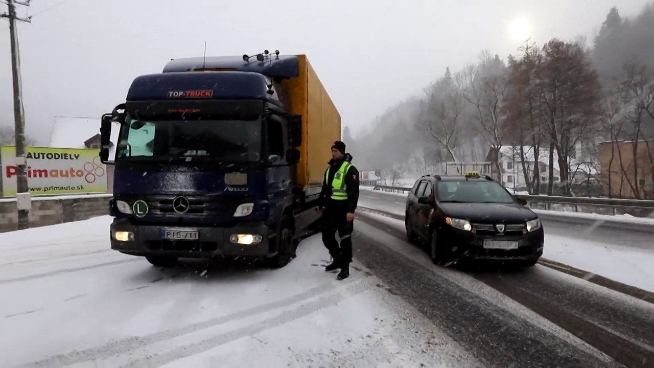 Situácia na horskom priechode Šturec