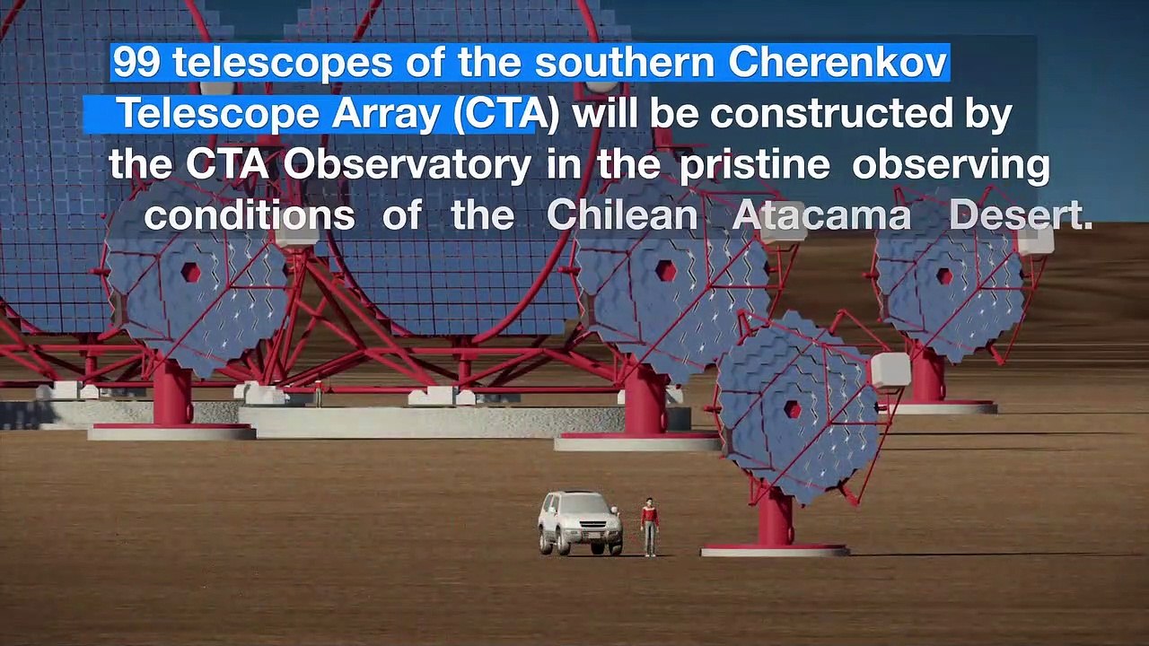 ESOcast 189 Light - World’s Largest Array of Gamma-Ray Telescope Comes to Paranal - HD