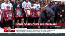 Şehit öğrenciler unutulmadı