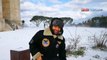 Neve a Castel del Monte (Andria, Puglia) - 3 gennaio 2019