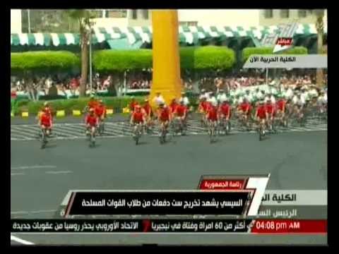 السيسي يشهد تخرج ست دفعات من طلاب القوات المسلحة