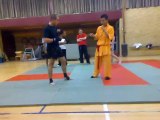 Martial Arts Sanda, Sanshou Throw by Shaolin Monk in Apeldoorn