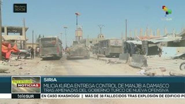 Siria: acuerdo entre gobierno y milicias kurdas en Manjib