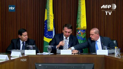 A primeira reunião ministerial