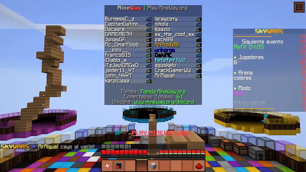 Servidor Review Mineway.org