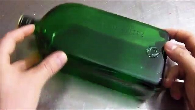 Şişeden dekoratif gece lambası yapımı! (How to Make a Jagermeister Glass Bottle Lamp?)